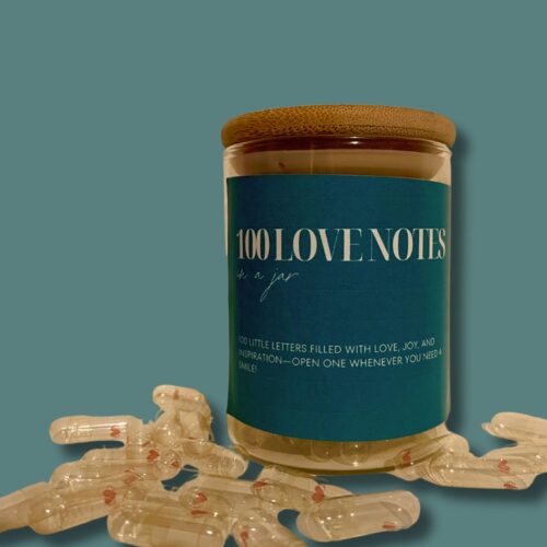 100 Love Notes in a Jar